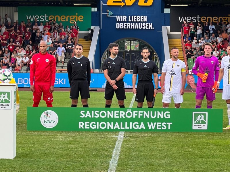 Saisoneröffnung mit dem West-Klassiker RW Oberhausen - Alemannia Aachen. (Foto: WDFV)