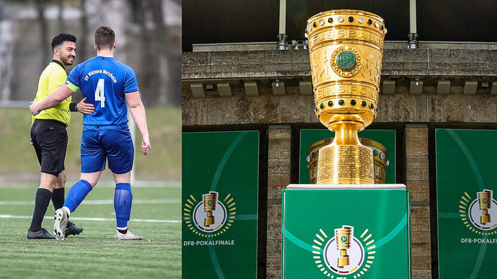 DFB-Pokal Tickets and Treffen mit Final-Schiri