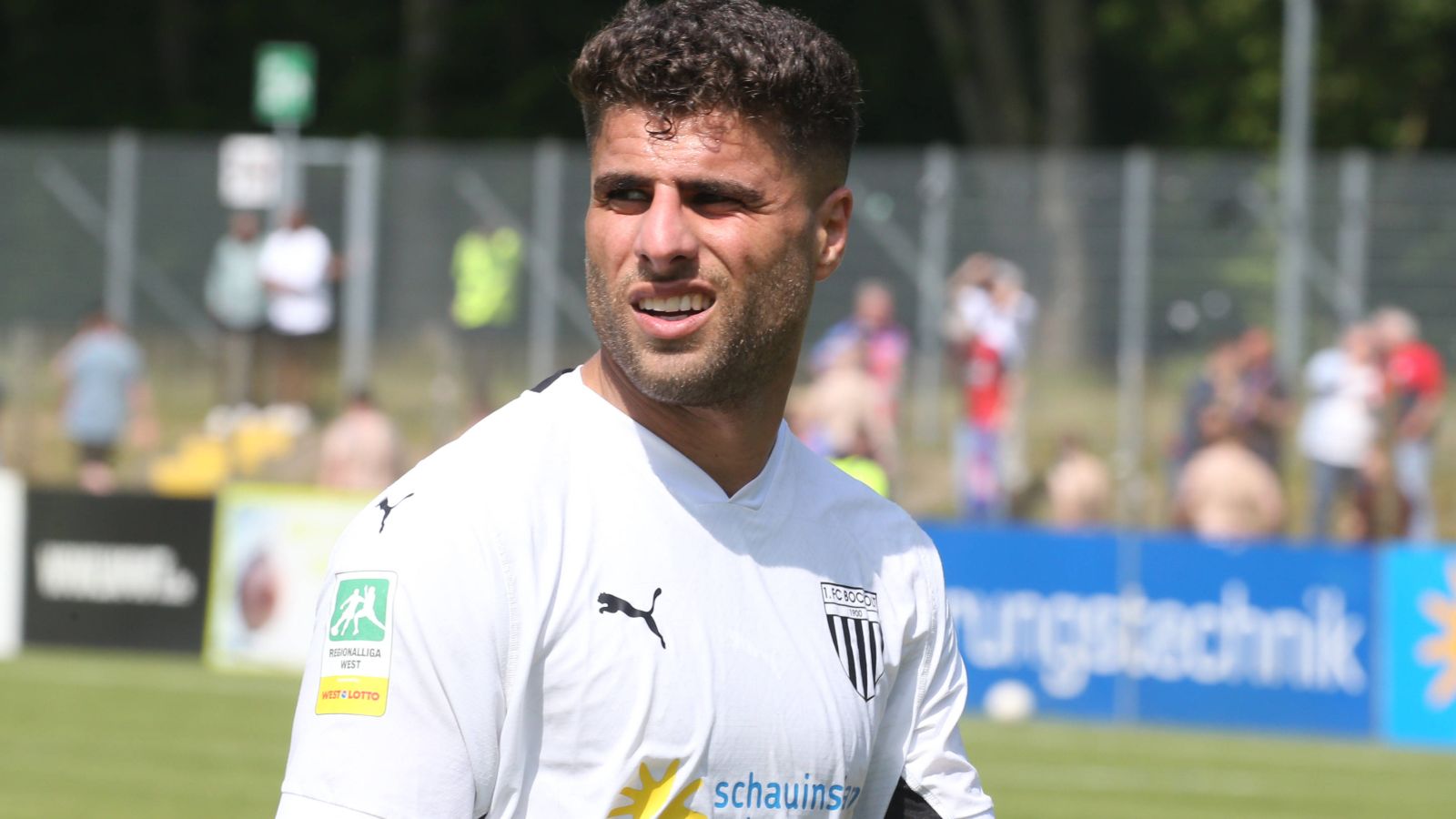  Malek Fakhro, Spieler des 1. FC Bocholt 