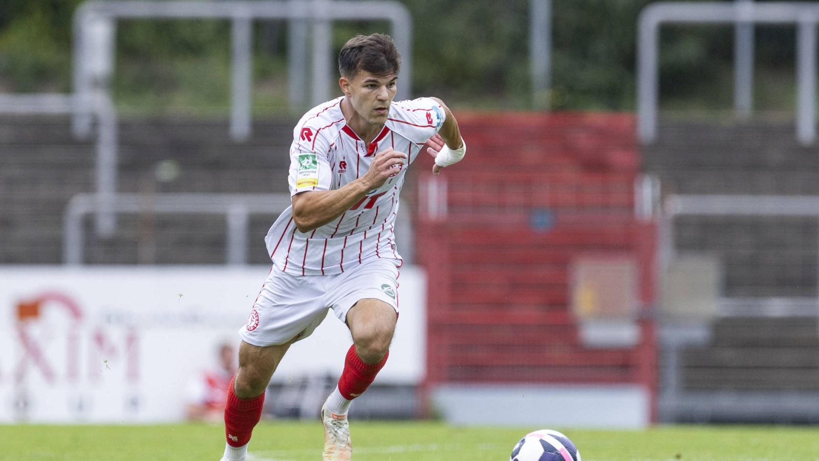 Mittelfeldspieler Nico Thier traf zur 1:0-Führung für Fortuna Köln in der vorgezogenen Partie beim Bonner SC.