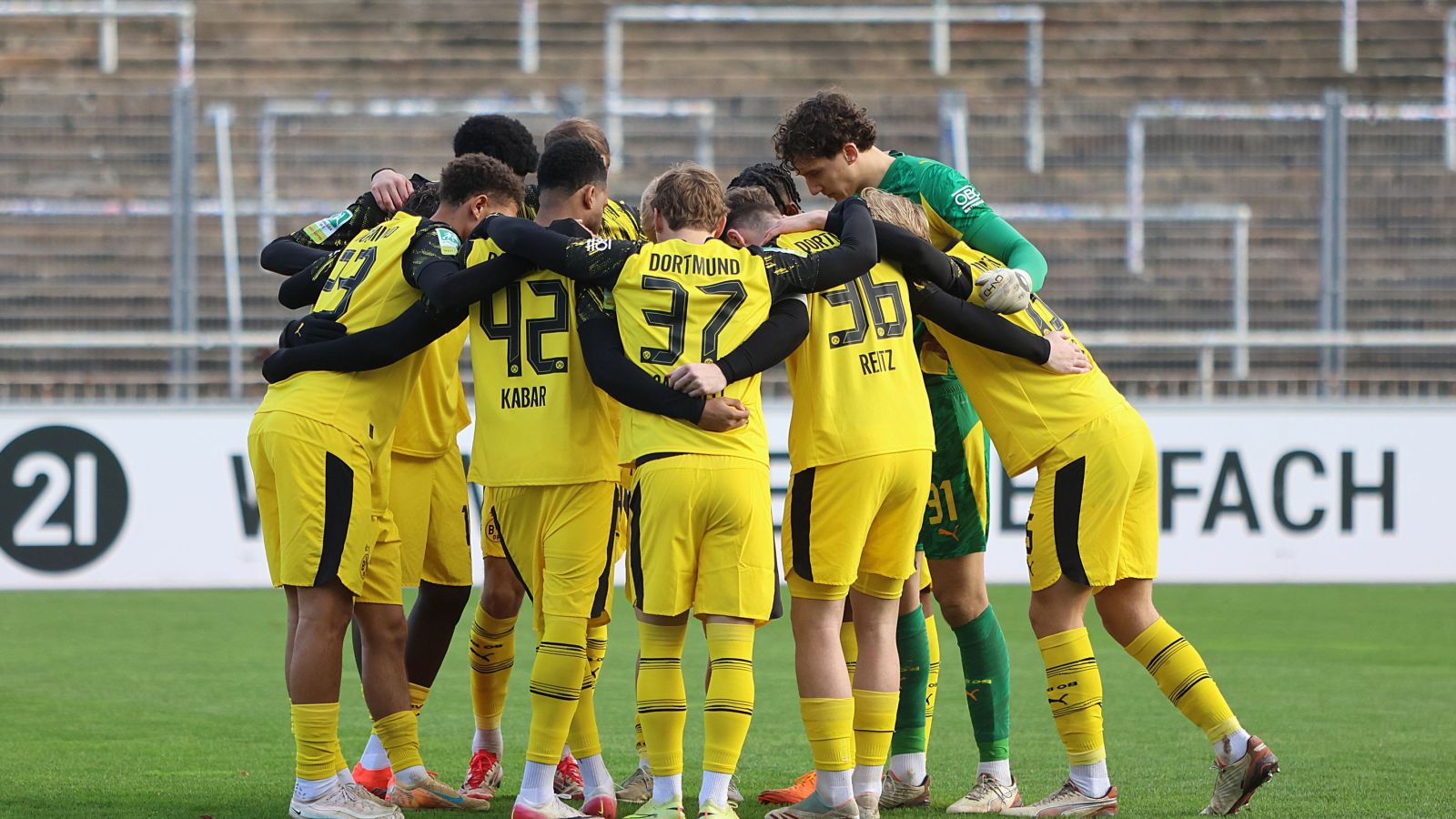 Die U 23 von Borussia Dortmund will im neuen Fußballjahr 2026 an die gute Form aus dem Endspurt vor der Winterpause anknüpfen.