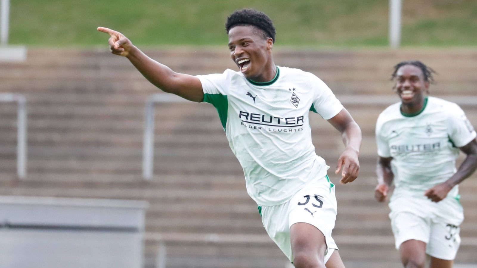 Josiah Uwakhonye von Borussia Mönchengladbachs U 23 steuerte einen Treffer zum 2:1-Derbysieg beim 1. FC Köln bei.