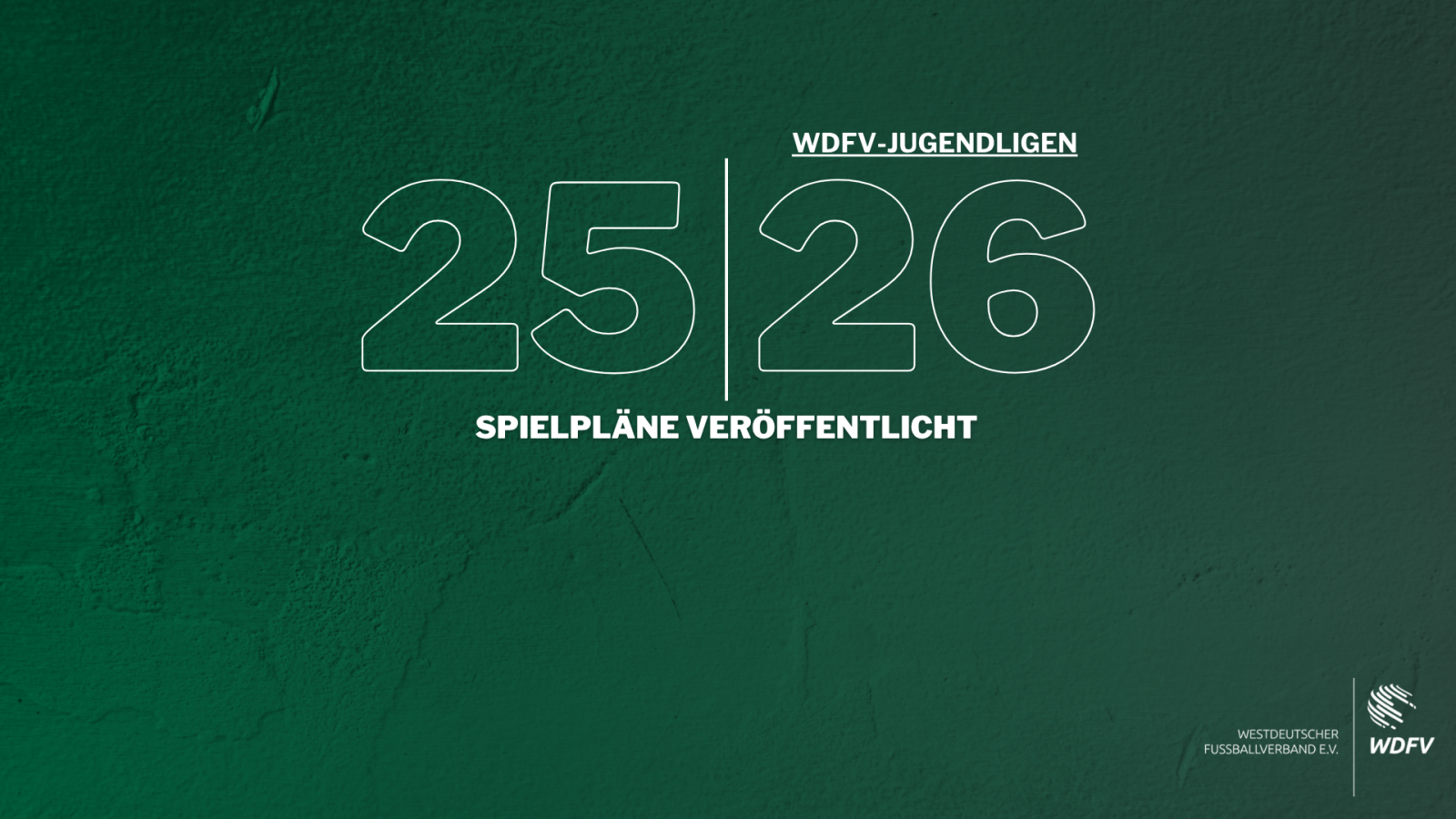 Spielpläne veröffentlicht - Saison 2025/2026