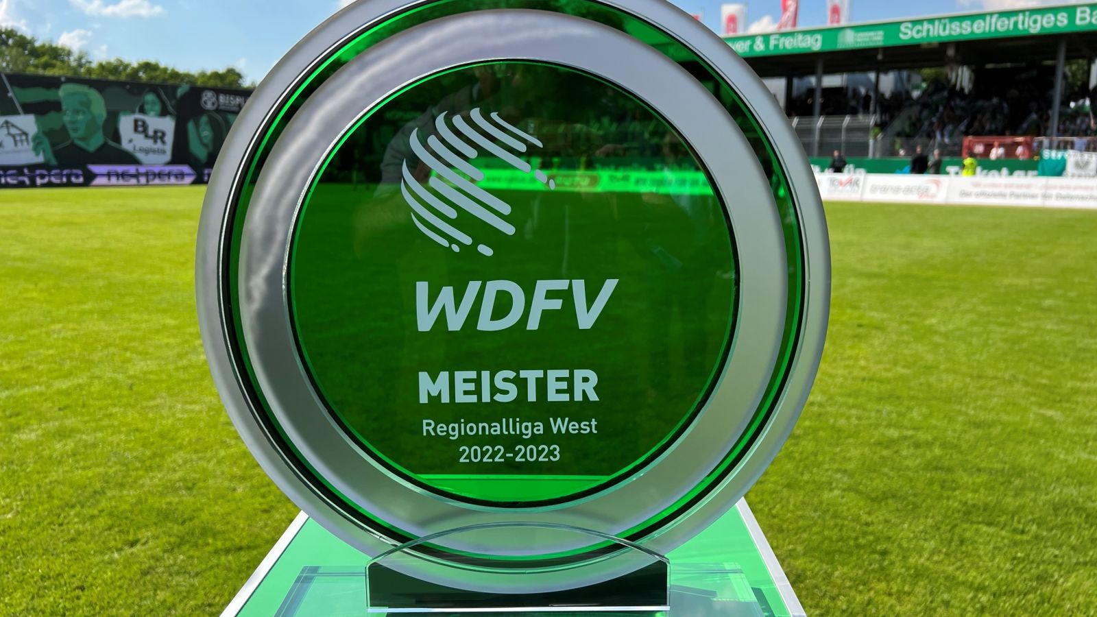 Regionalliga West 2023: Meisterfeier Preußen Münster