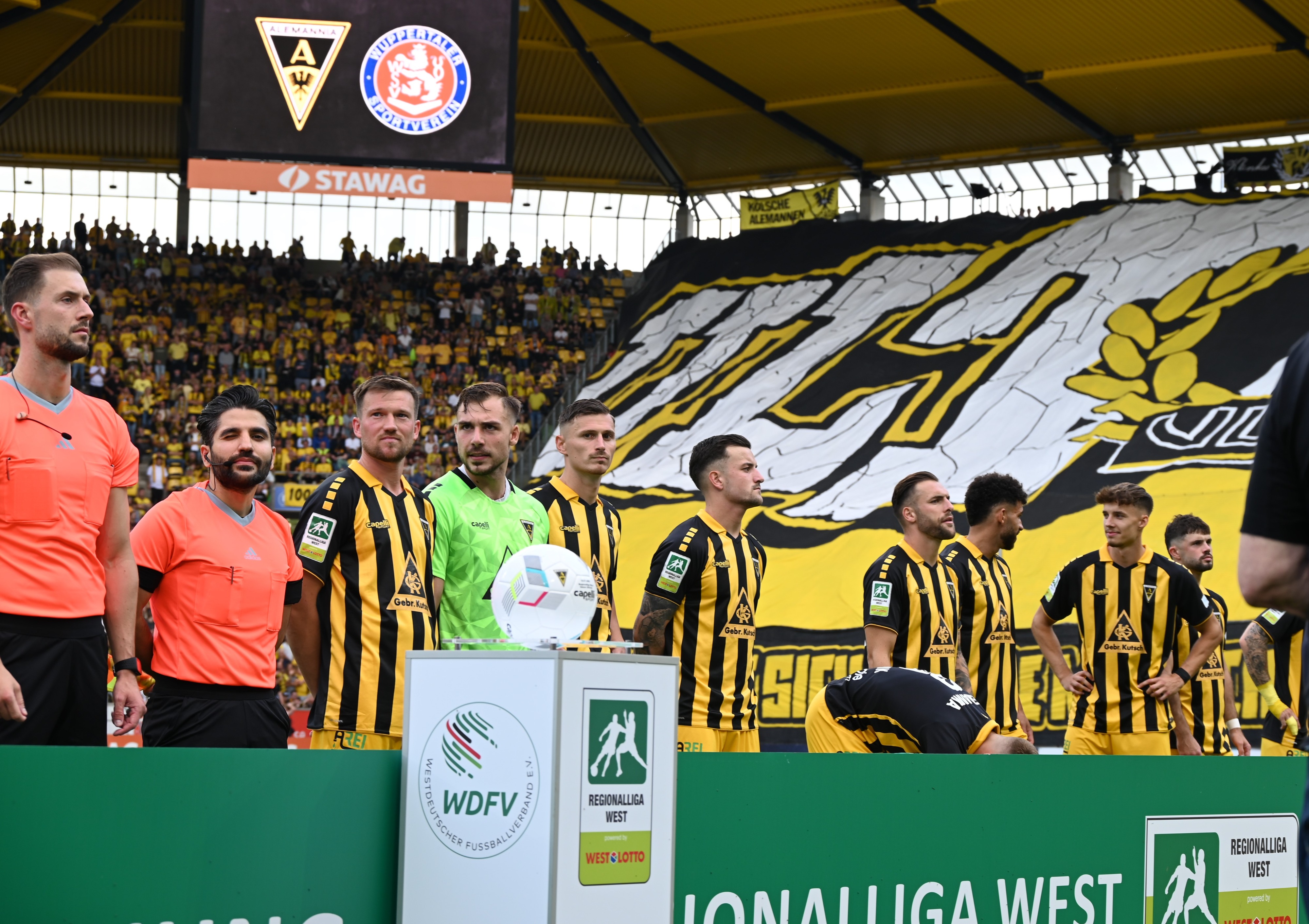 Herren-Regionalliga West: Saisoneröffnung 2023/2024 Alemannia Aachen - Wuppertaler SV Foto/Video: WDFV