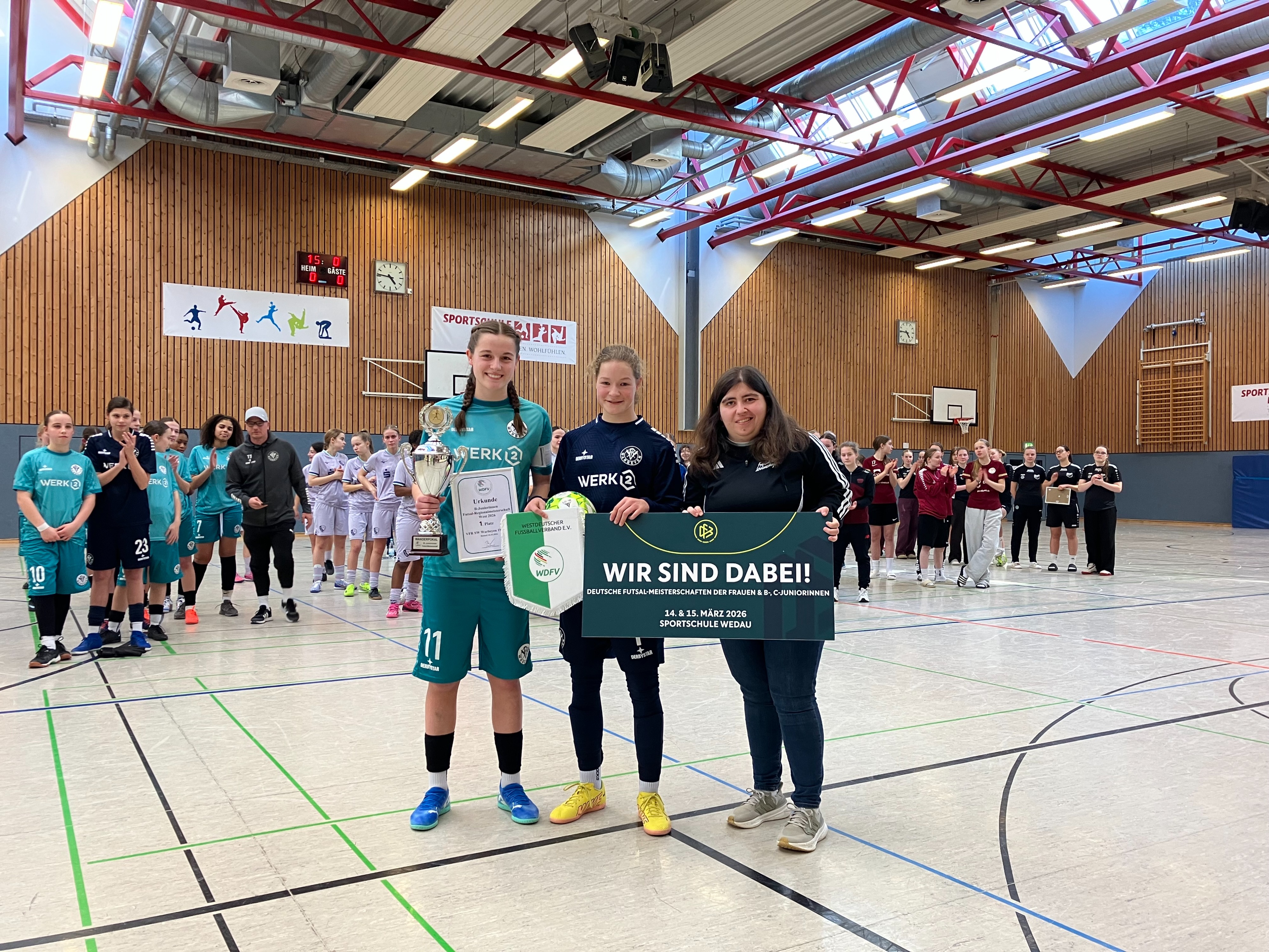 B-Juniorinnen Futsal-Regionalmeisterschaft West 2026