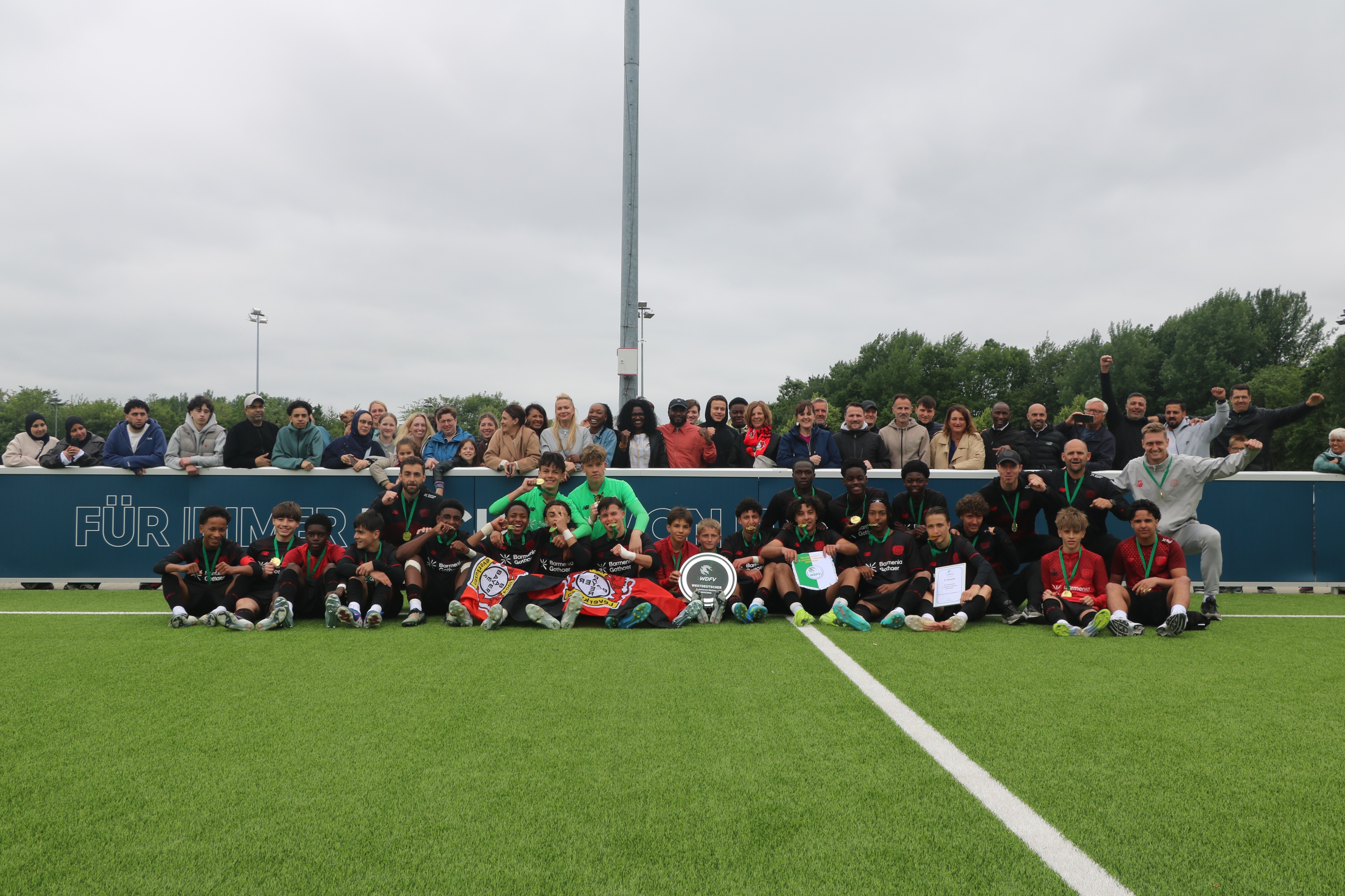 Meisterehrung C-Junioren-Regionalliga West | Bayer 04 Leverkusen