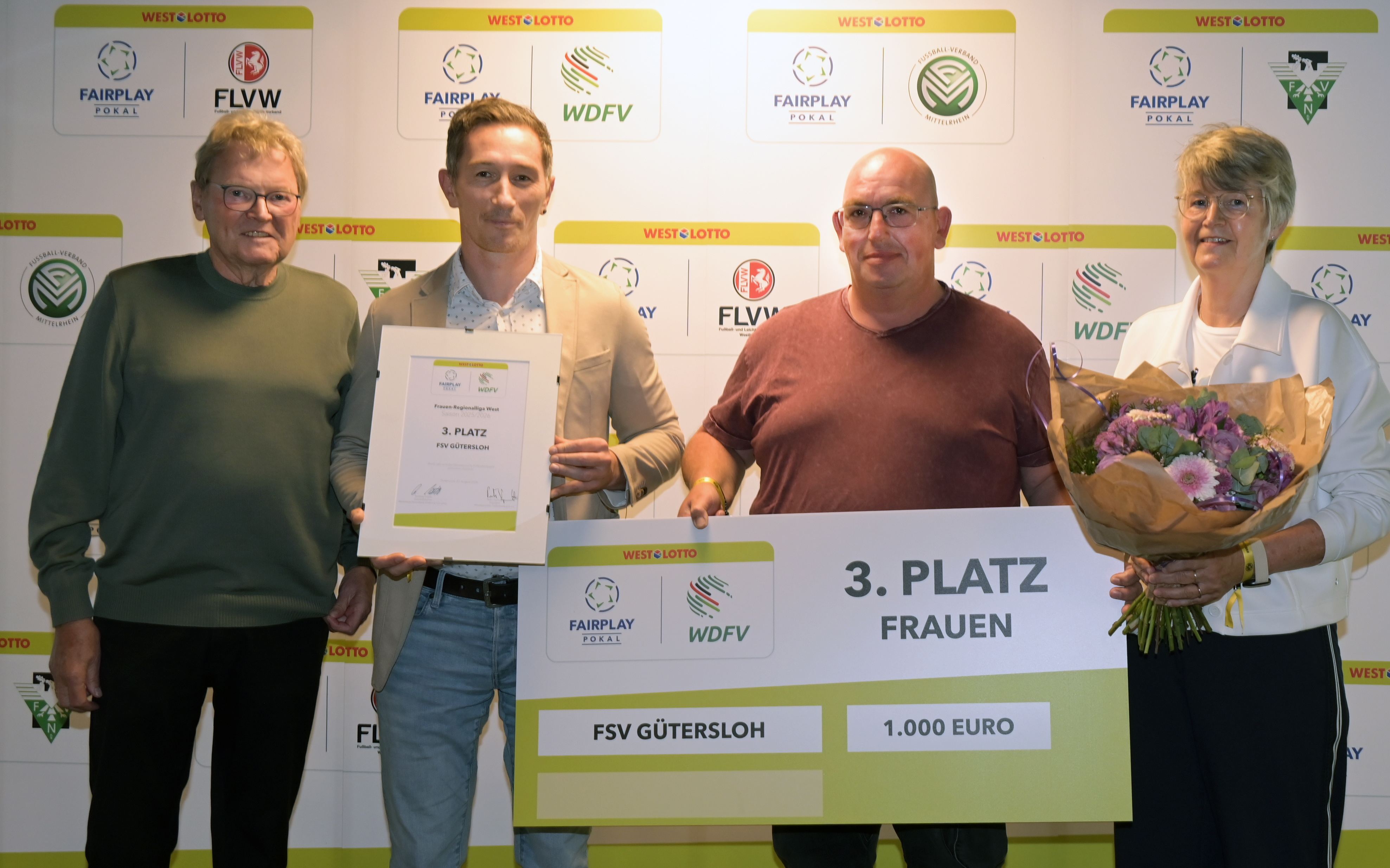 WestLotto Fairplay Ehrung