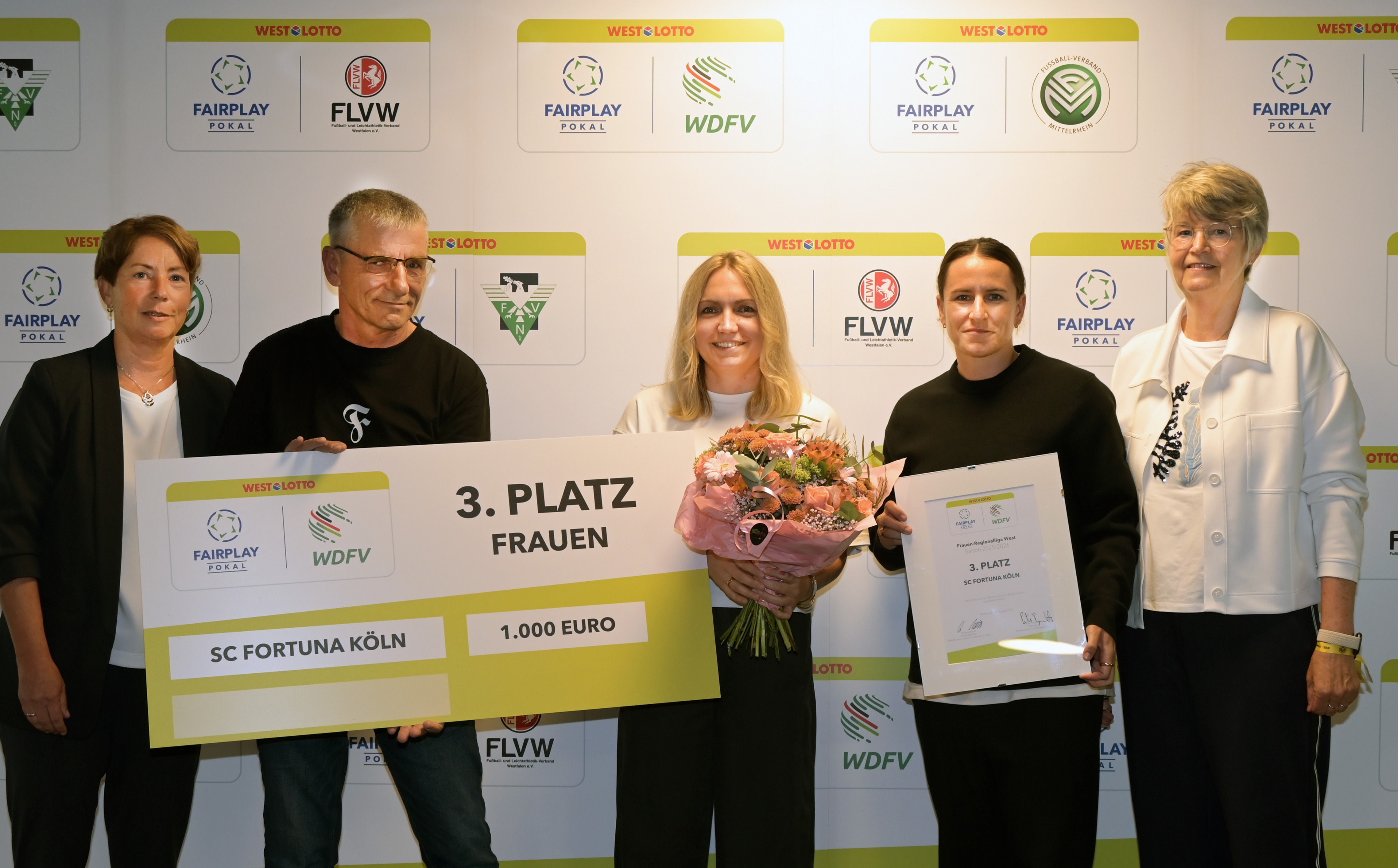 WestLotto Fairplay Ehrung