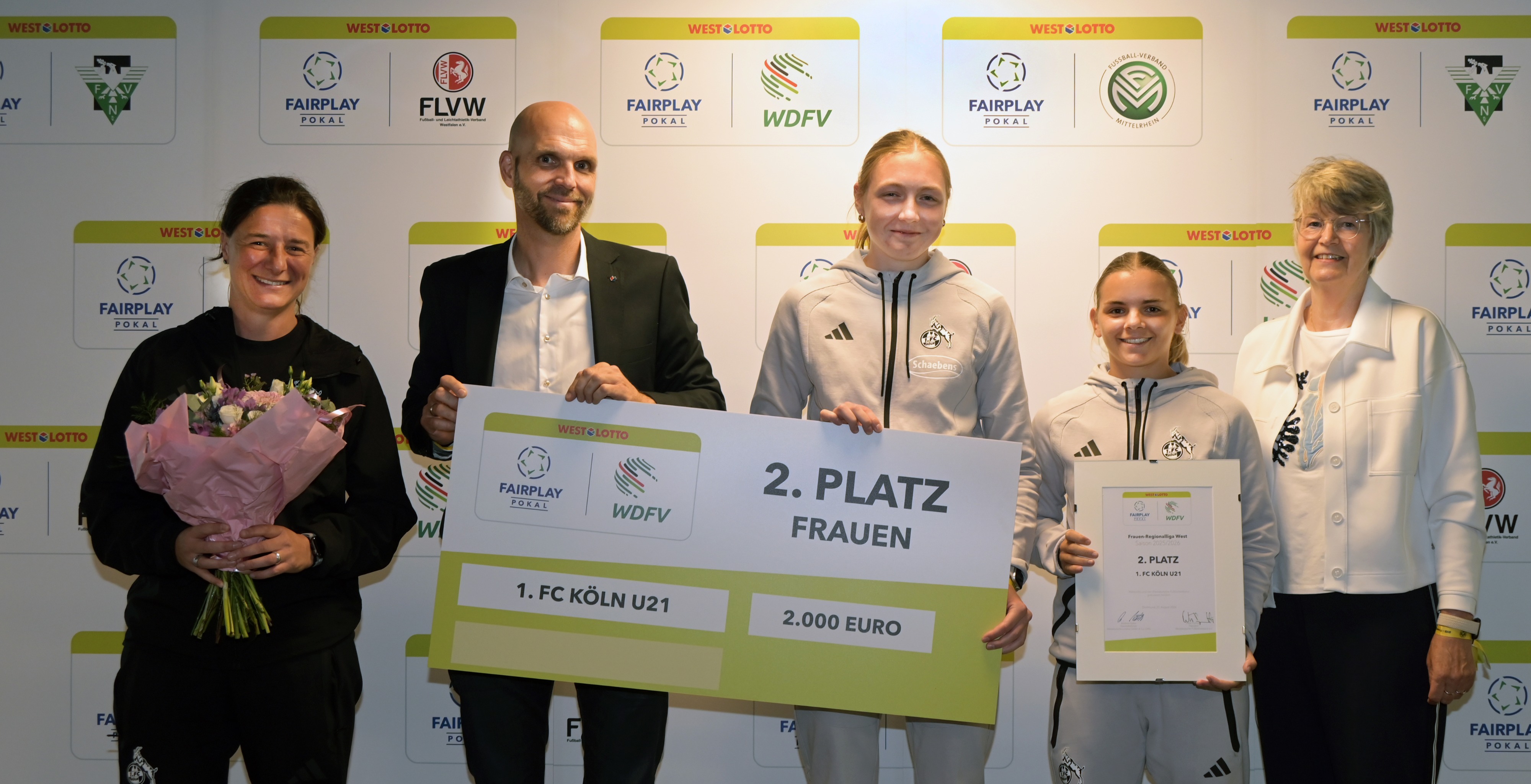WestLotto Fairplay Ehrung
