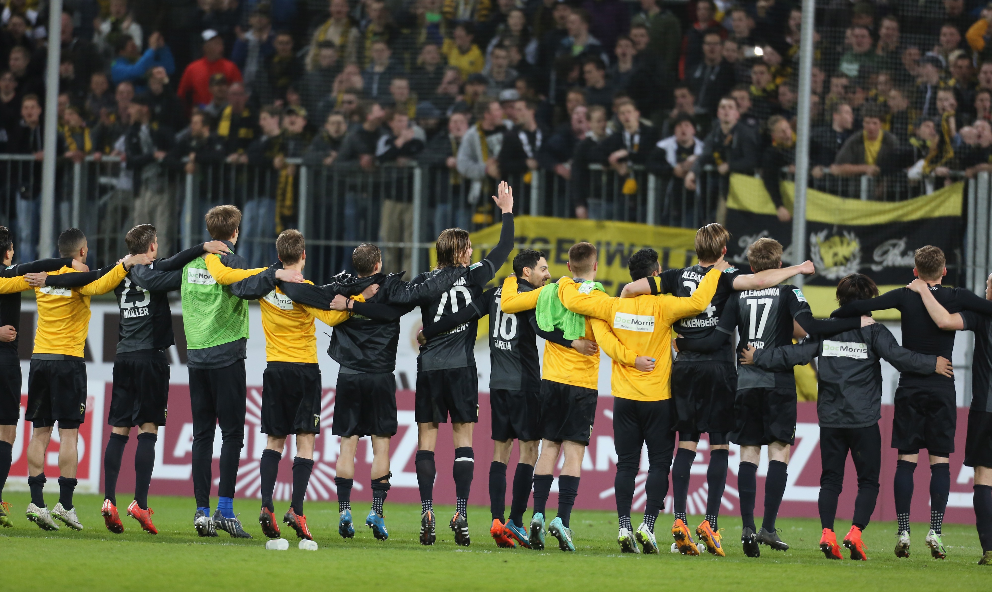 Highlights im Video Alemannia Aachen feiert Start nach Maß
